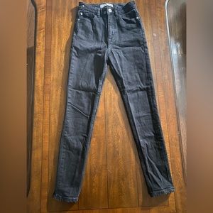 Zara Jeans Light Wash Black size 4